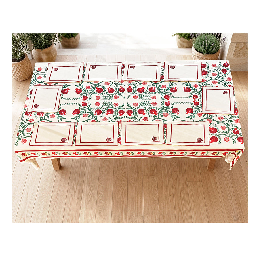 Pomegranate tablecloth