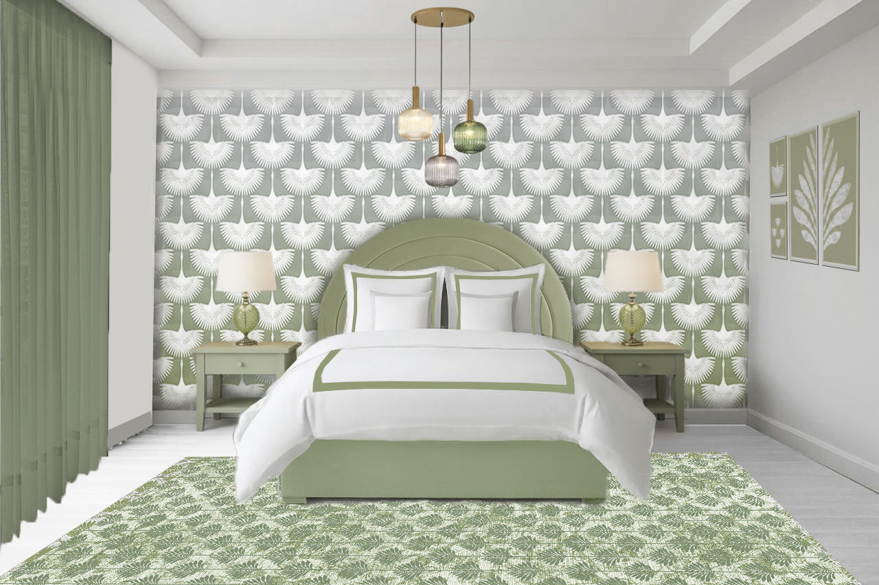 Flamingo room Chandelier by Sara's Corner