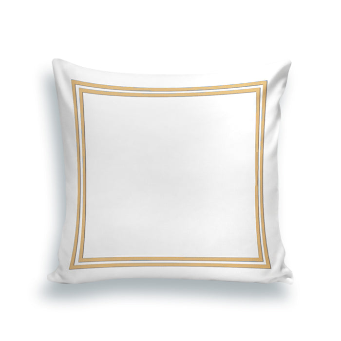 Embroidered Frame Cushion (multi colors )