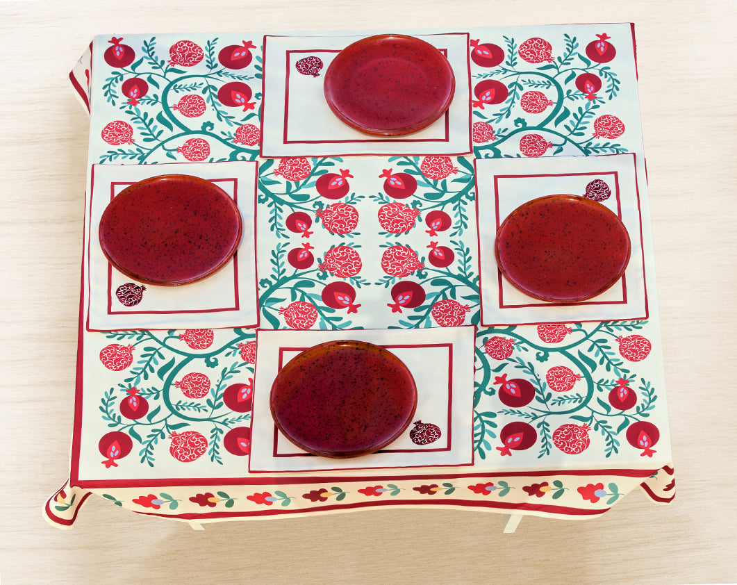Pomegranate tablecloth
