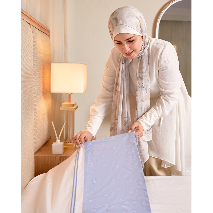 Light Blue Palm Upper sheet