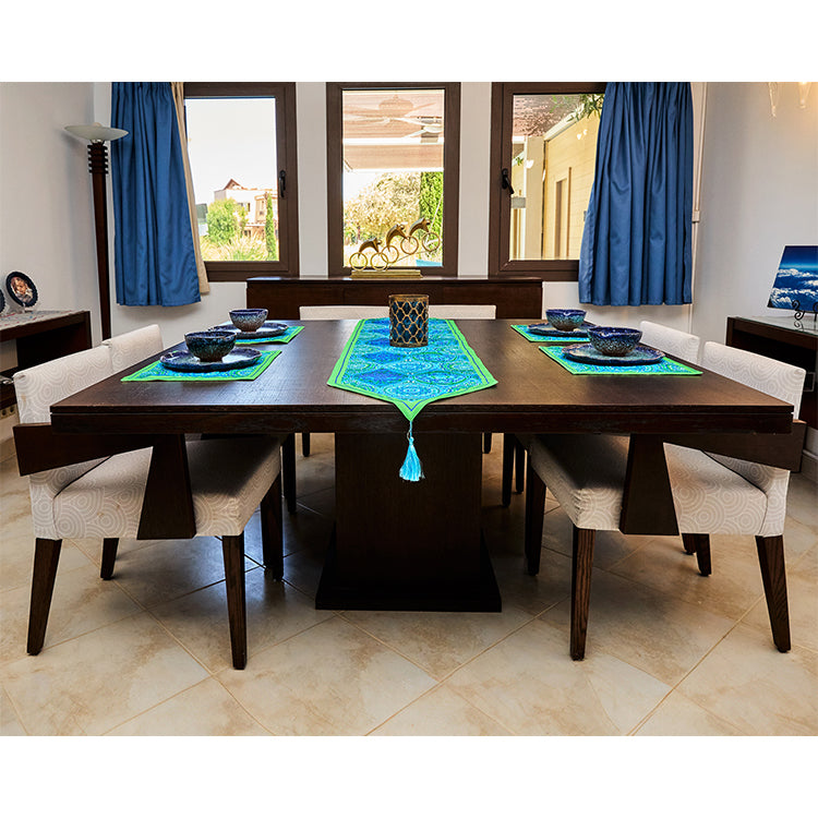 Green Table Runner