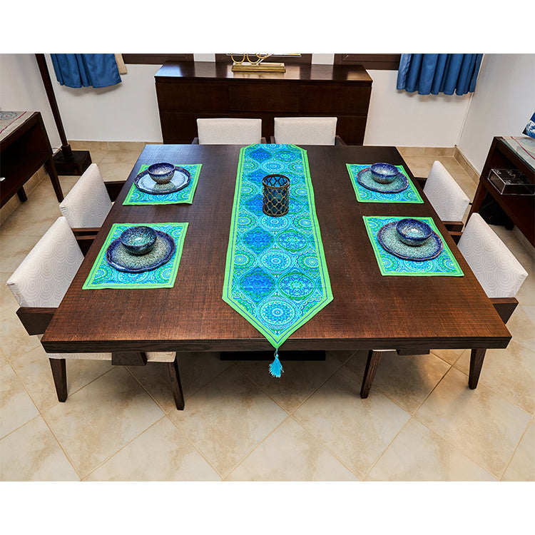 Green Table Runner