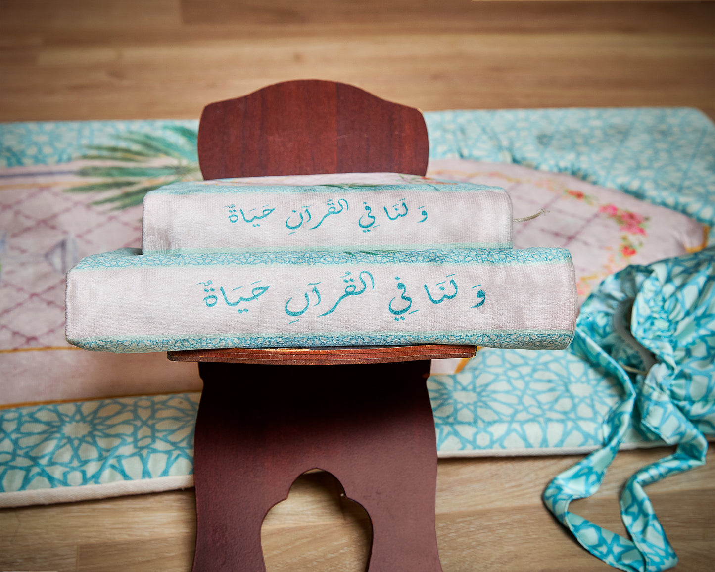 Mint Flowery  Full praying set