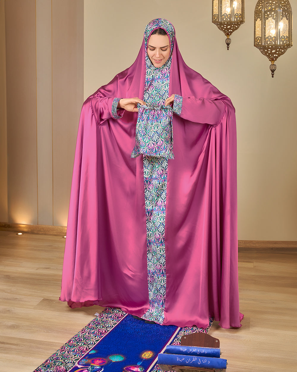 Purple Lanterns Full praying set