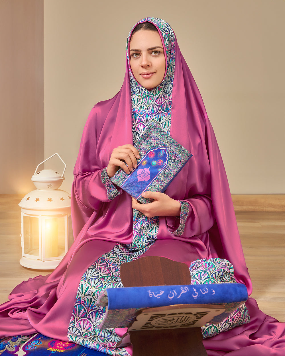 Purple Lanterns Full praying set