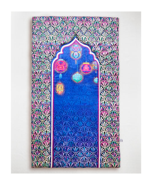 Lanterns Padded Praying Carpet