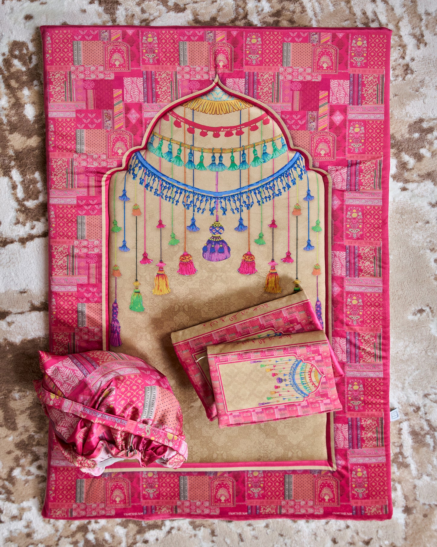 Tassels Padded Praying Carpet