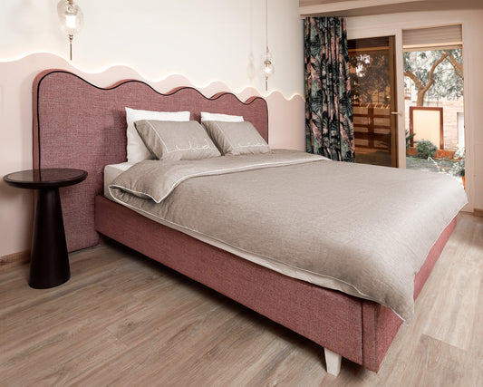 Masry Aseel Brown Duvet cover