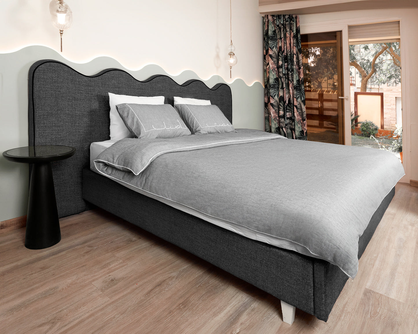 Masry Aseel Gray Duvet cover