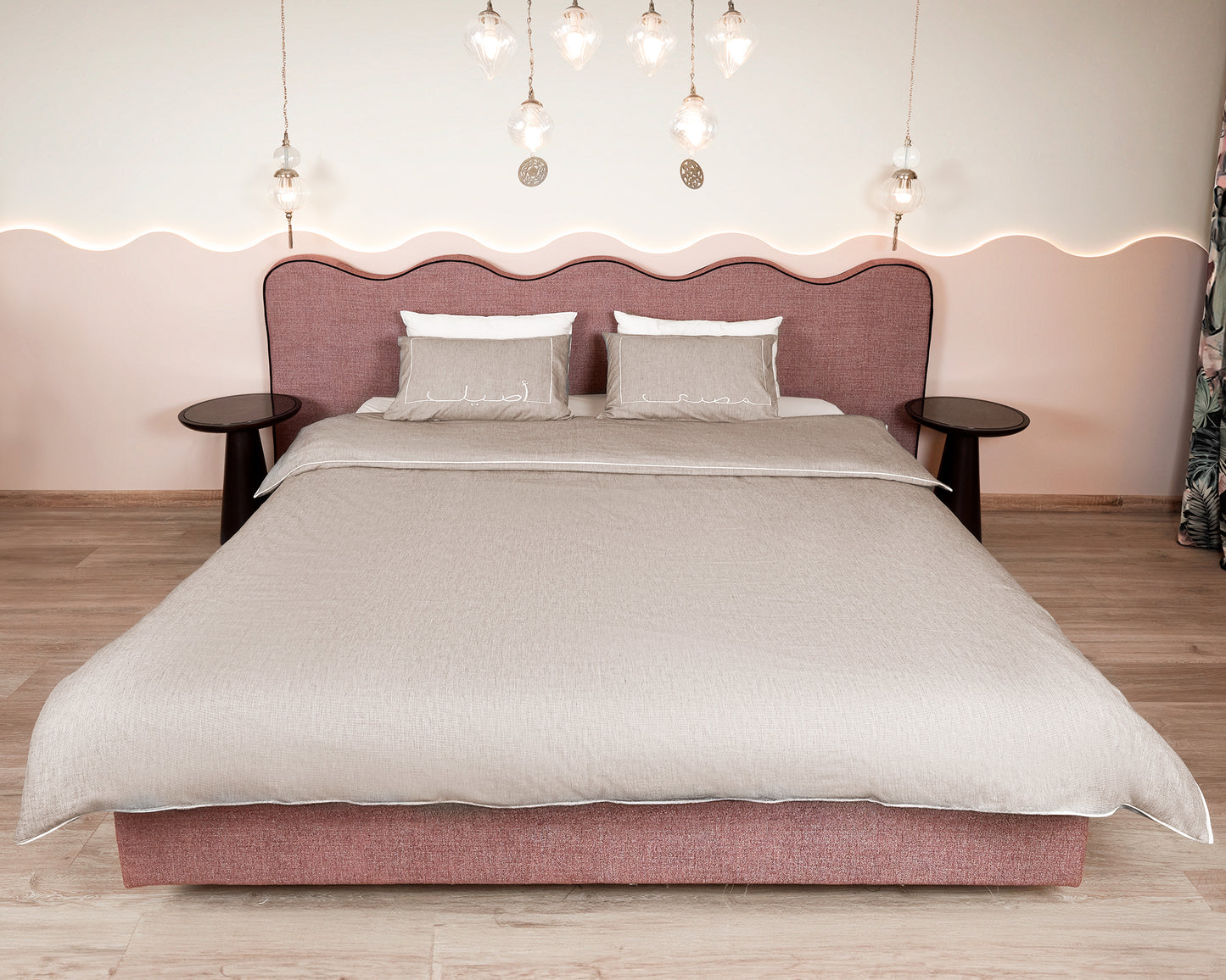 Masry Aseel Brown Duvet cover