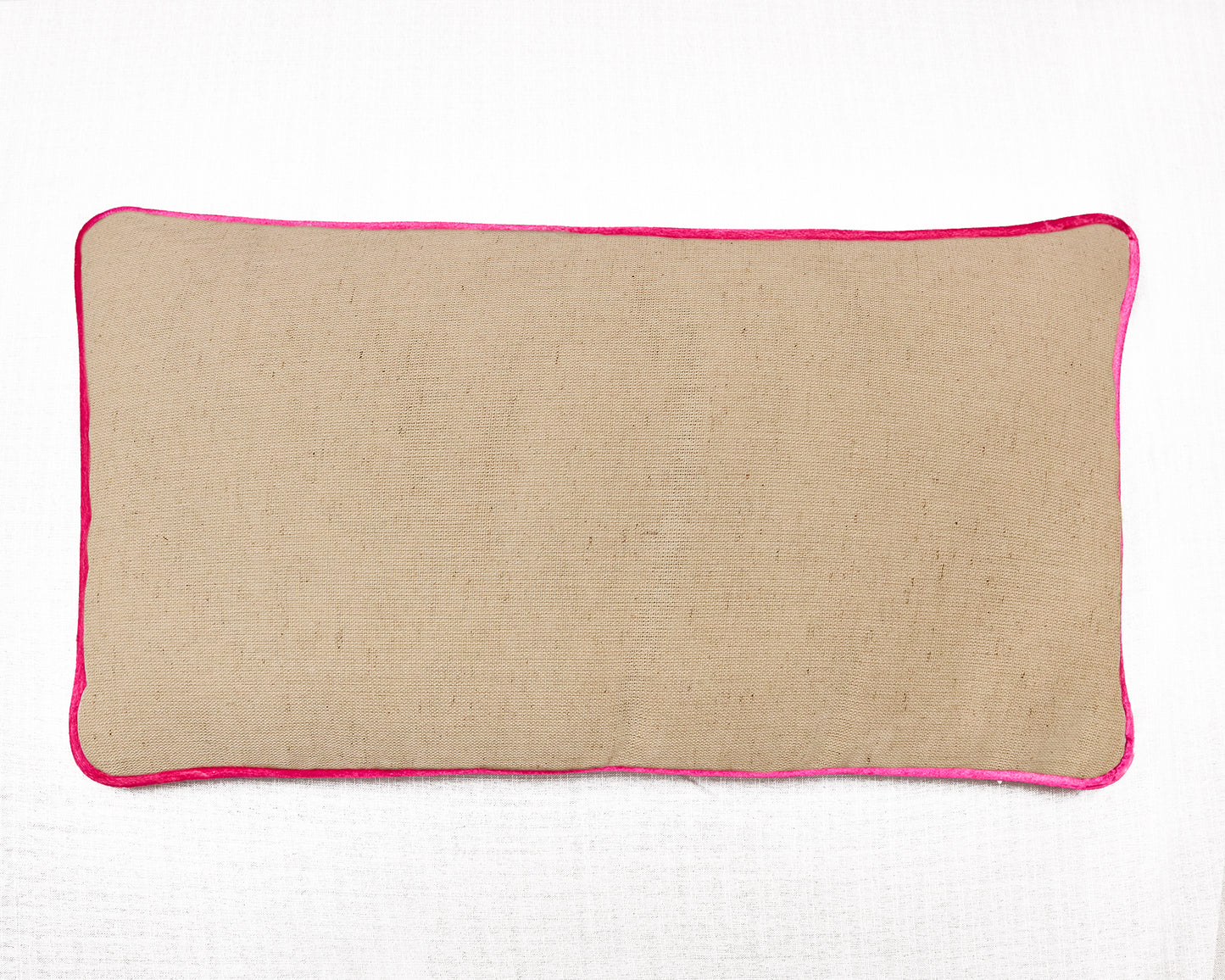 Pink Flower Cushion