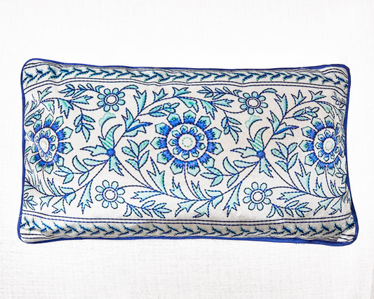 Blue Flower Cushion