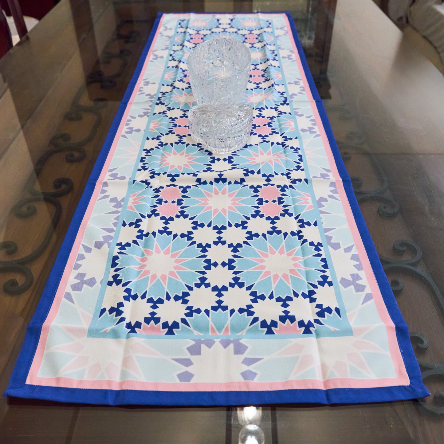 Floral mandala  Runner