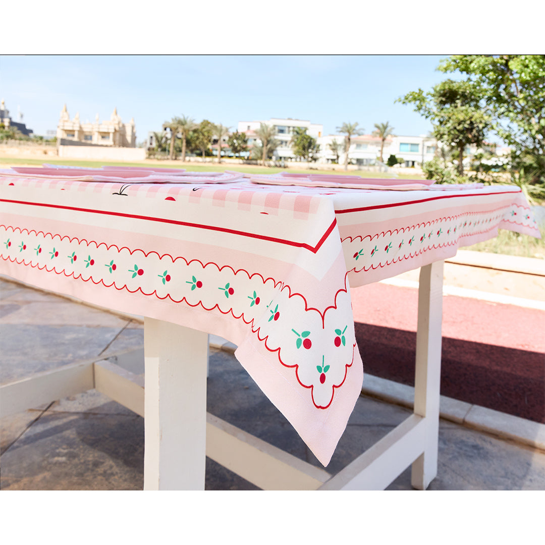 Cherries tablecloth