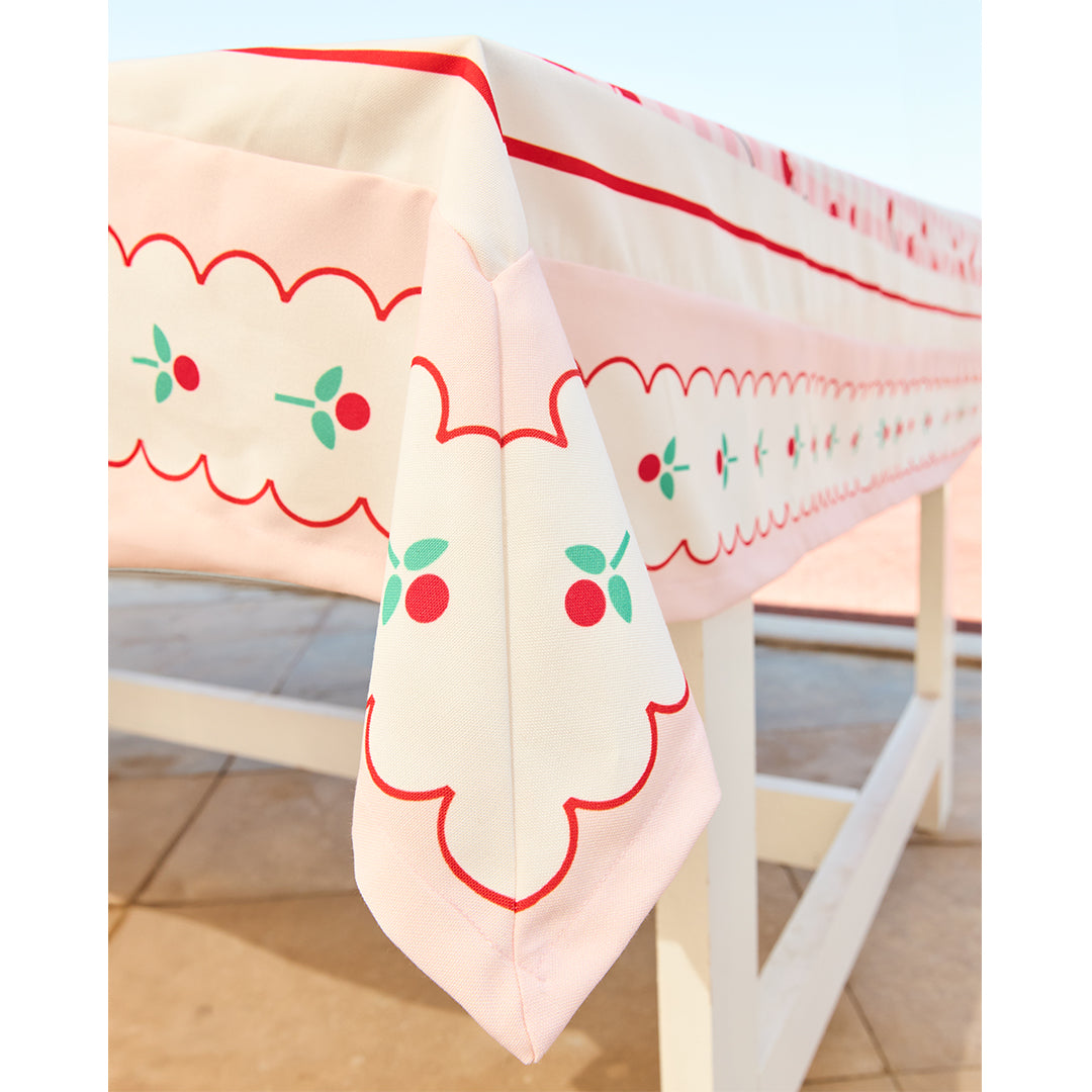 Cherries tablecloth