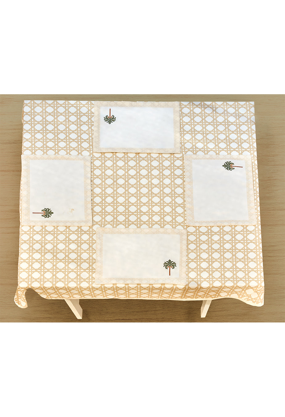 Rattan Tablecloth with Placemates OFFER