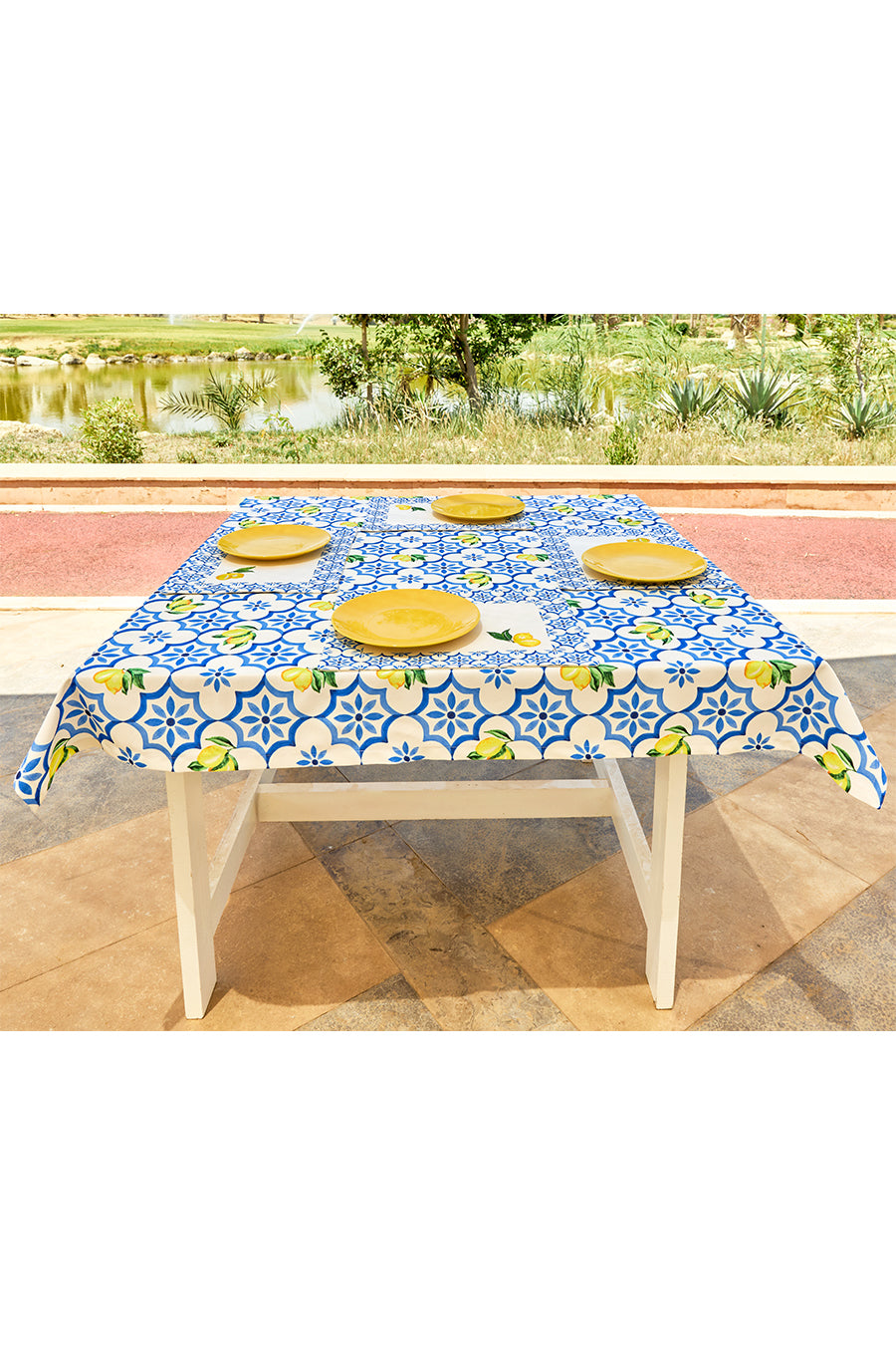 Lemon tablecloth