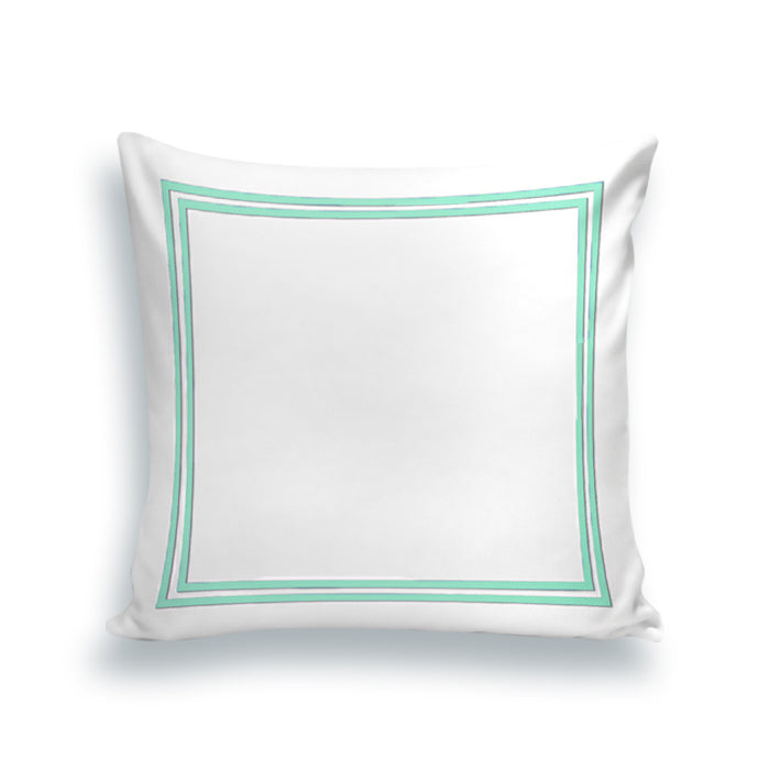Embroidered Frame Cushion (multi colors )