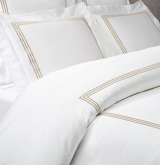 Embroidered 3 frames Full Bed set