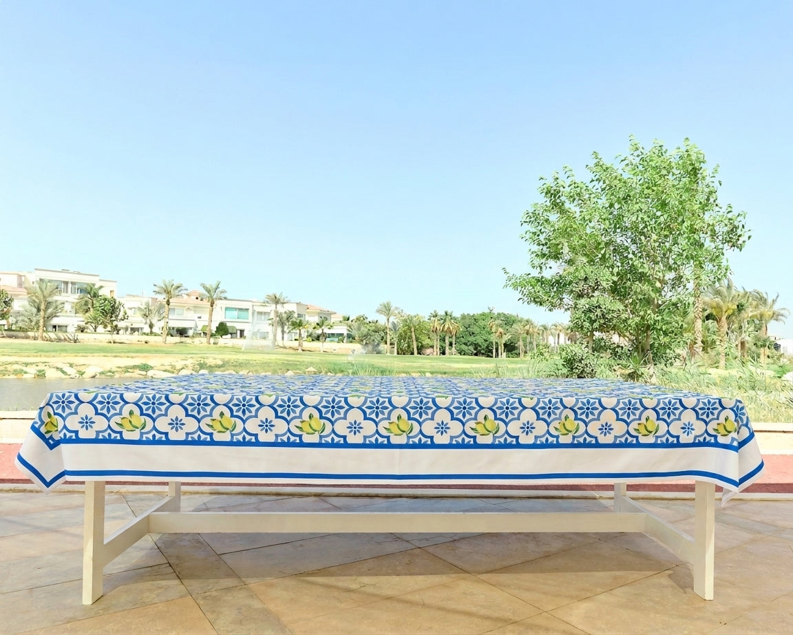 Lemon Tablecloth with Placemates OFFER