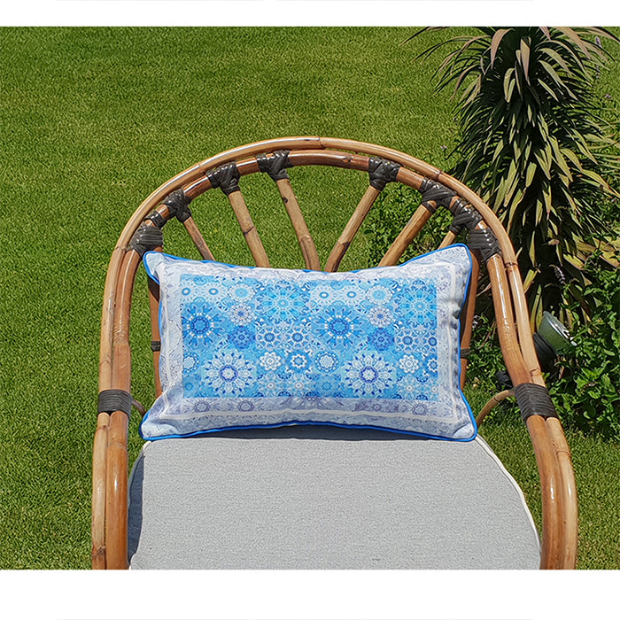 Blue floral Cushion