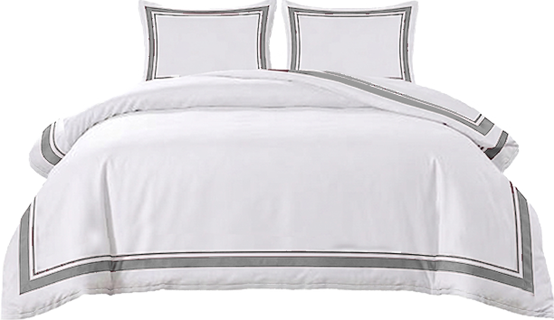 Borders Duvet cover+2 pillow cases