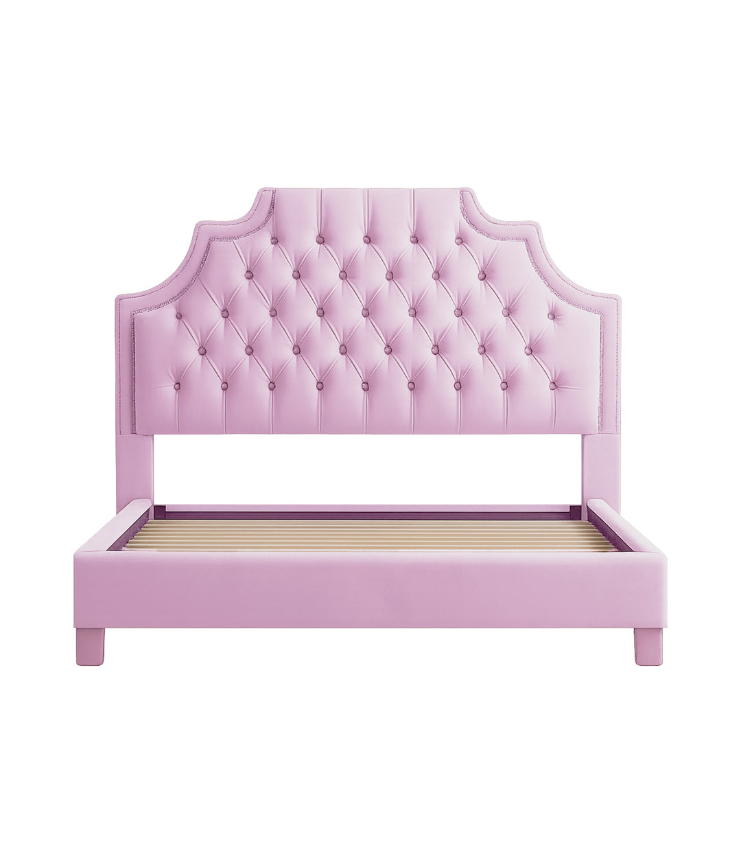Roses wood x velvet Full Bed