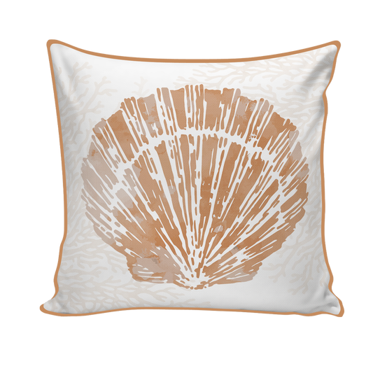 Beige Shell Cushion 2