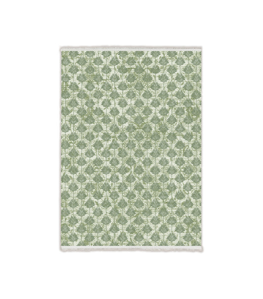 Olive Lotus carpet