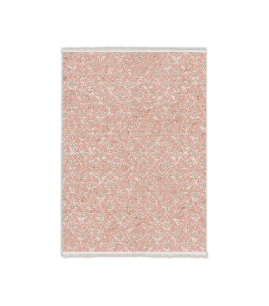 Salmon Flowers Carpet