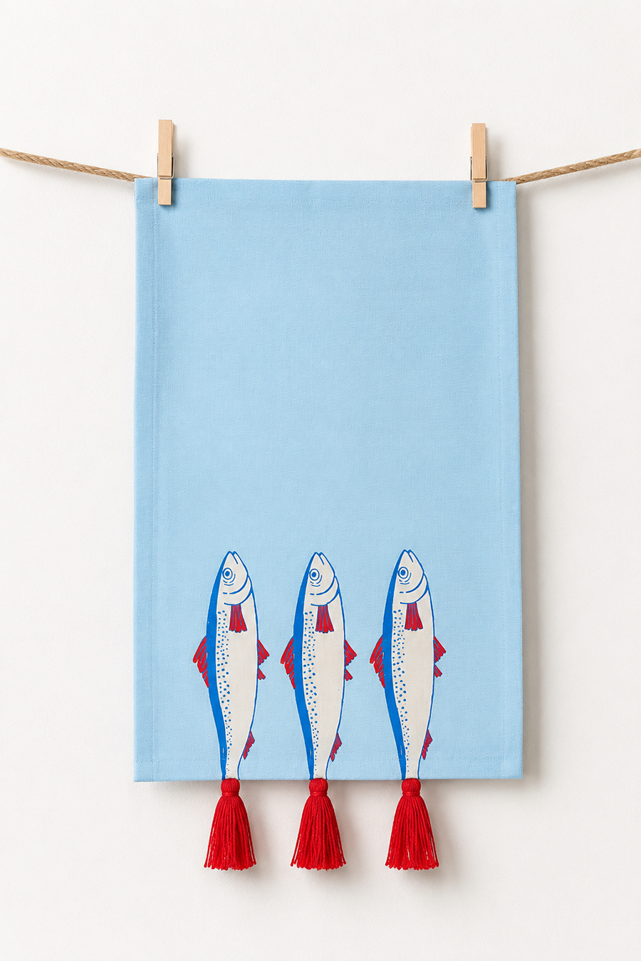Sardines Tablecloth with Placemates OFFER