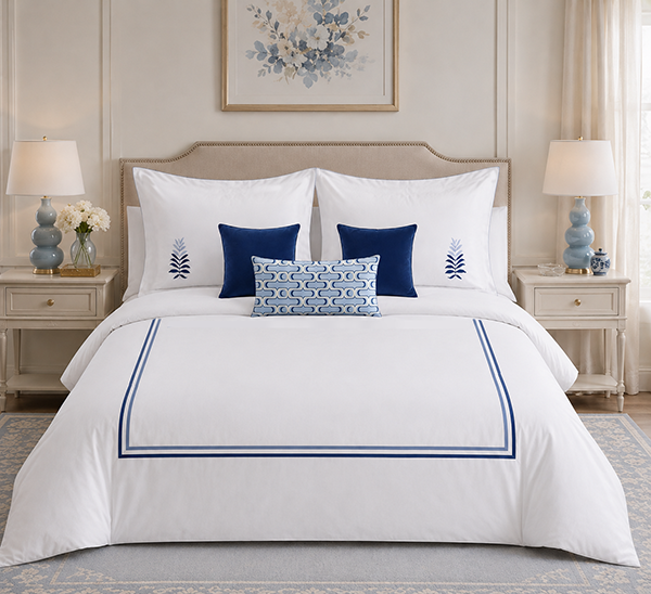 BS21 Blue Leave -3 cushions