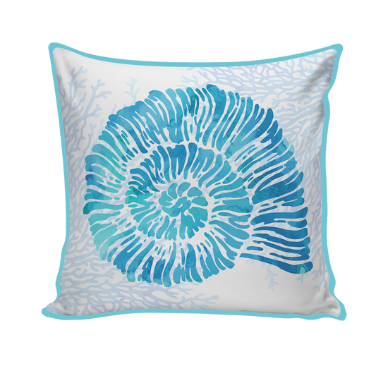 Blue Shell Cushion 1