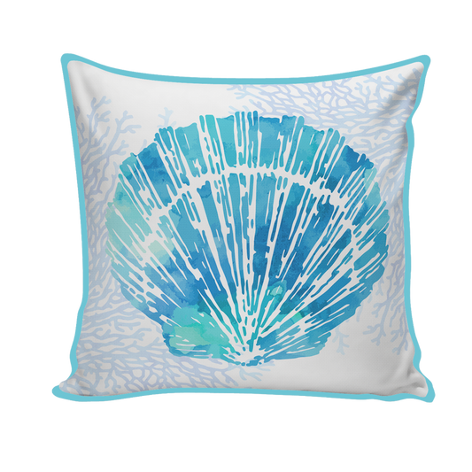 Blue Shell Cushion 2