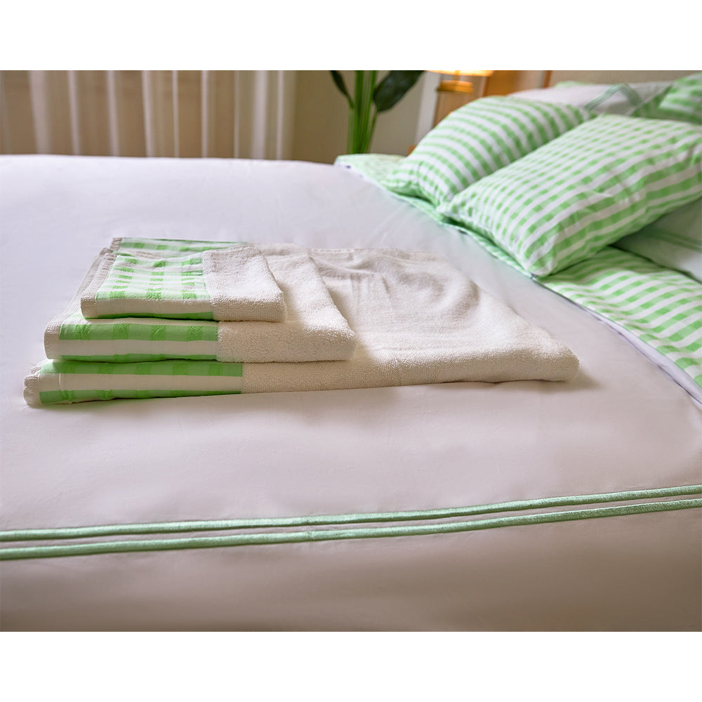Green Checks Towel
