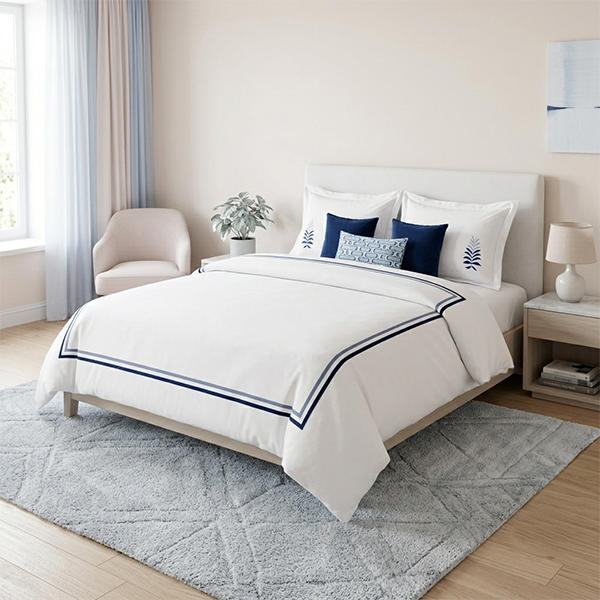 BS21 Blue Leave -3 cushions