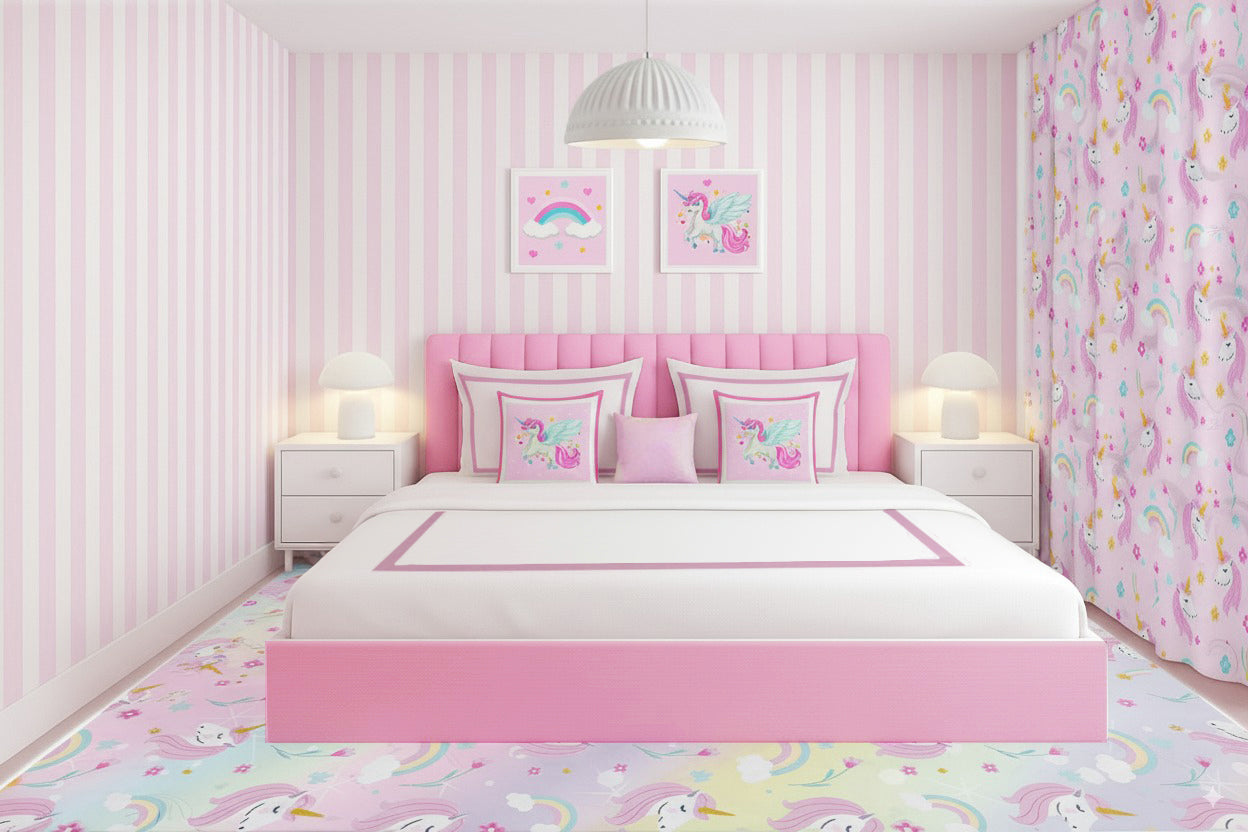 Pink Stripes Wallpaper