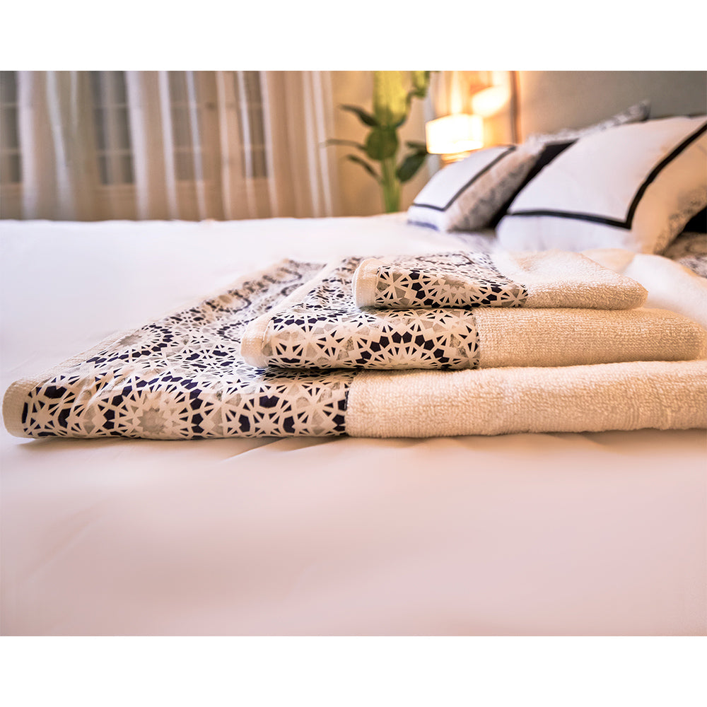 Black Islamic Towel