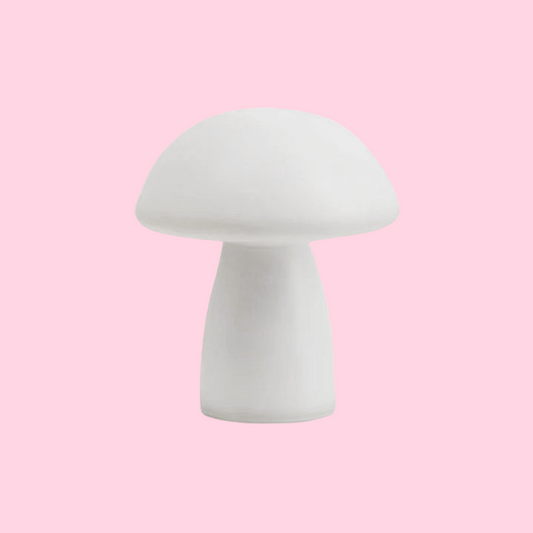 White Mushroom Side lamp by Wadi home