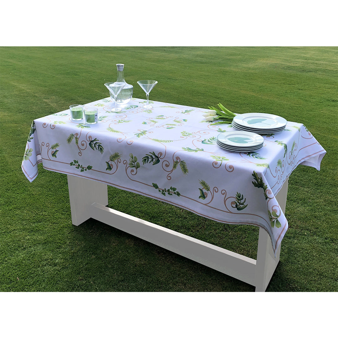Leaf tablecloth