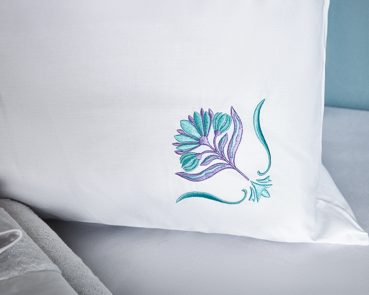 Embroidered Pillow cases