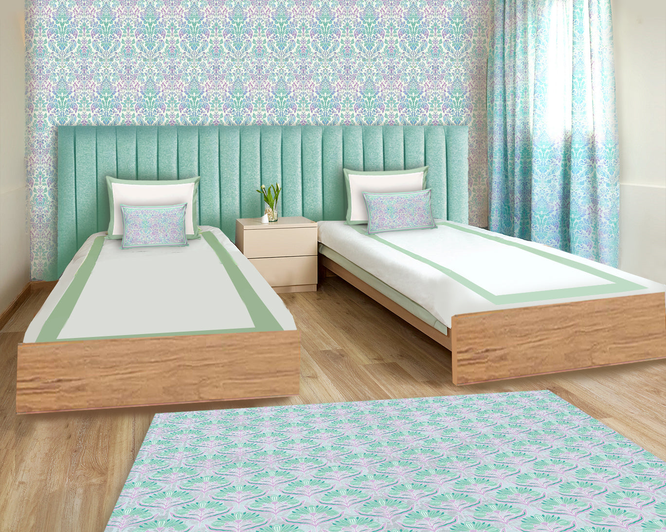 Mint Vintage Carpet