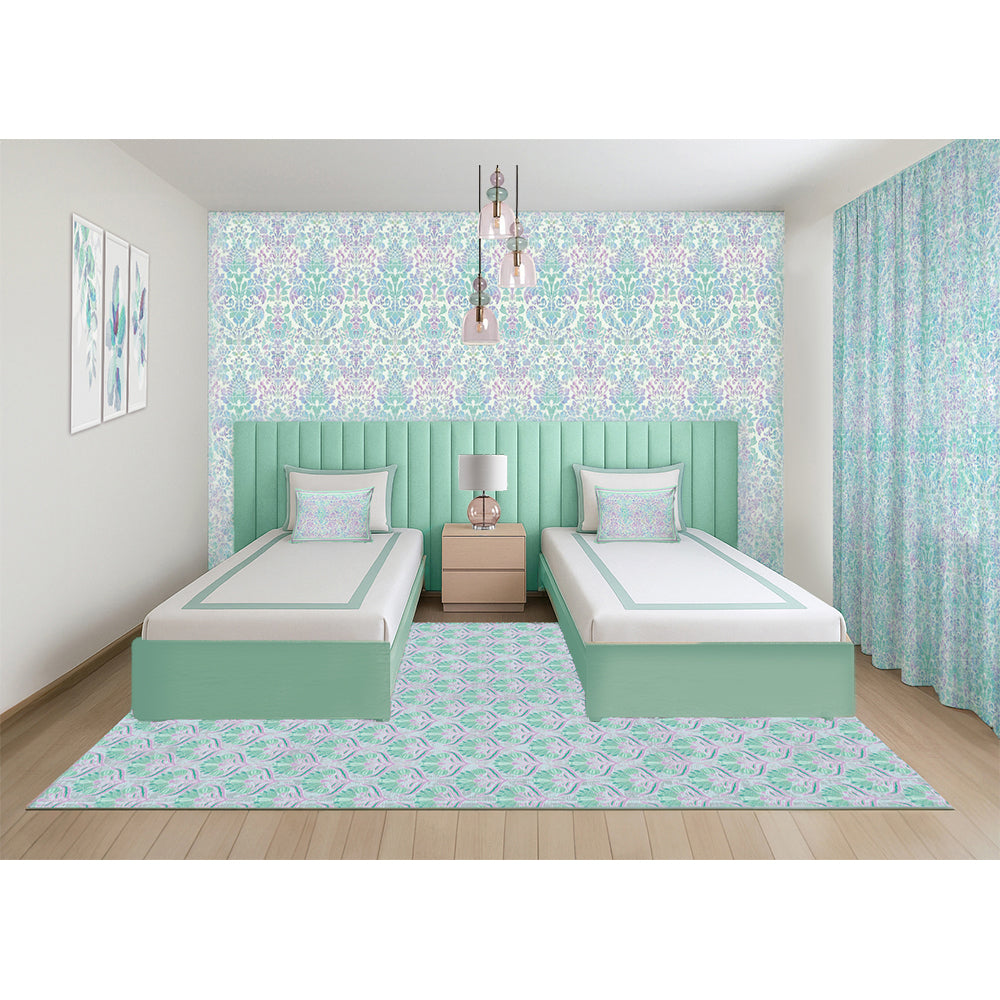 Mint Vintage Curtain