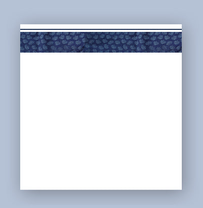 Navy Upper sheet