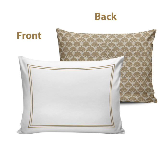 Brown Linen Pillow Cases