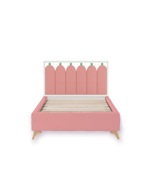 Rise shine Full wood x velvet Full Bed