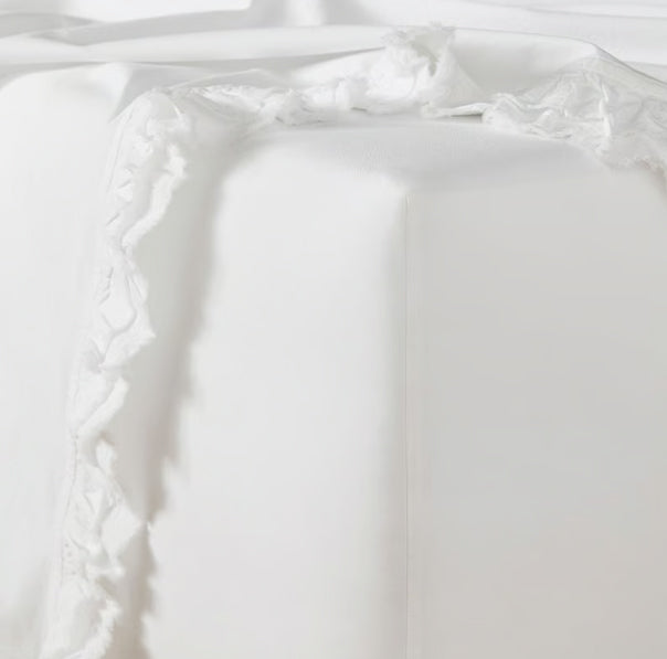 Ruffles Upper sheet+2 pillow cases