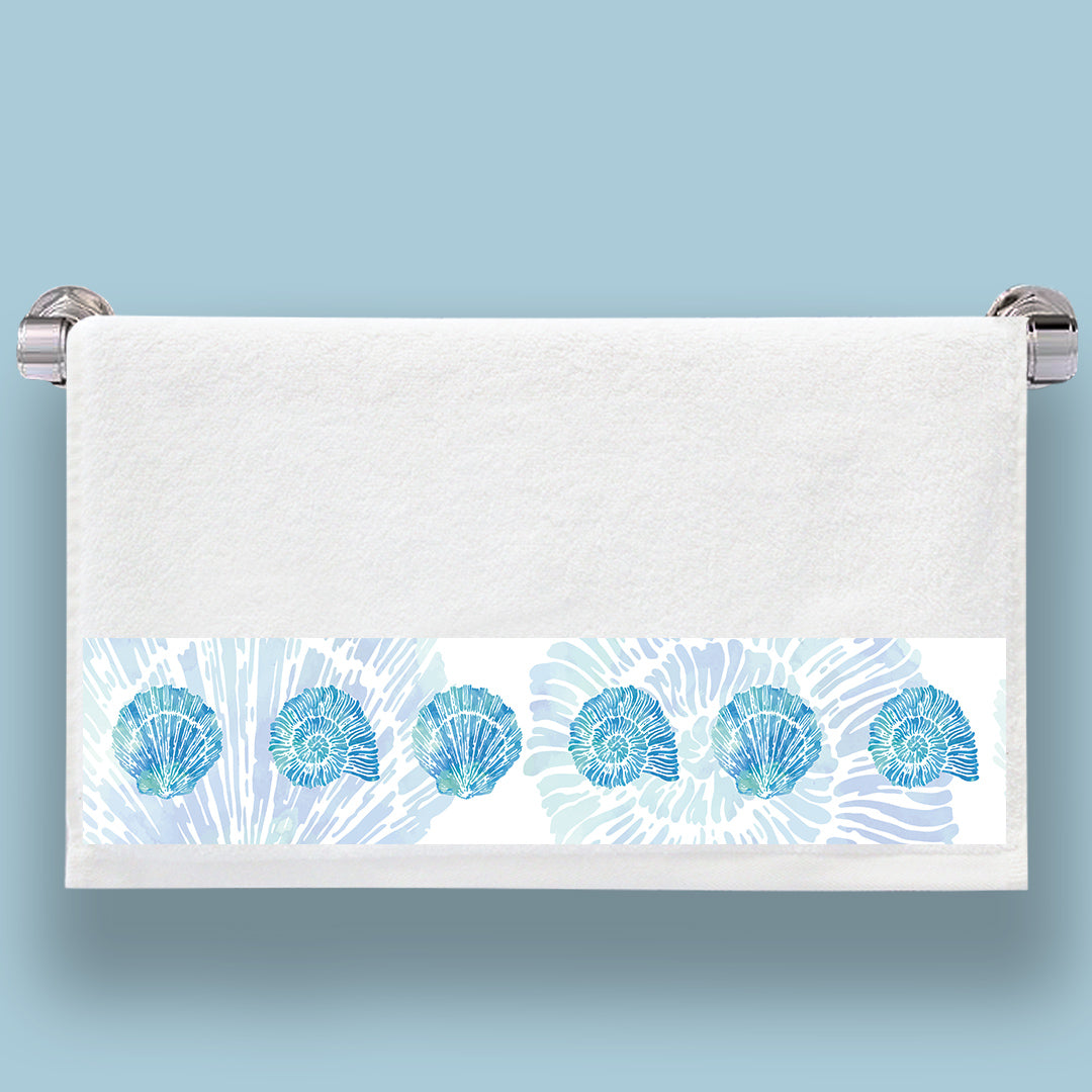 Blue Shells Towel