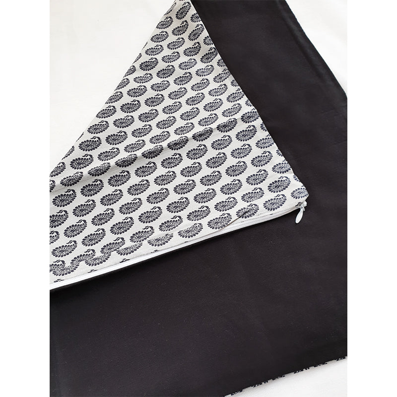 Black Kashmir Full Bed set